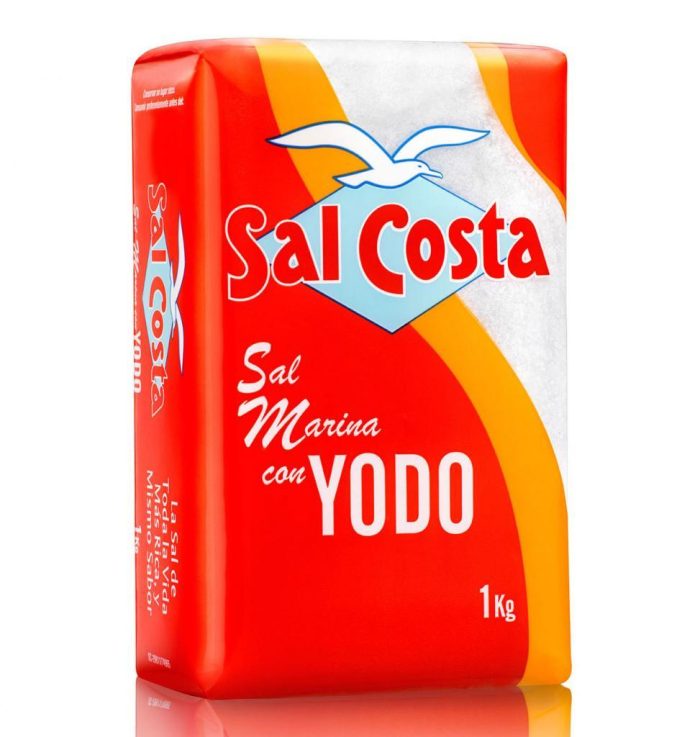 Sal iodo 1kg COSTA